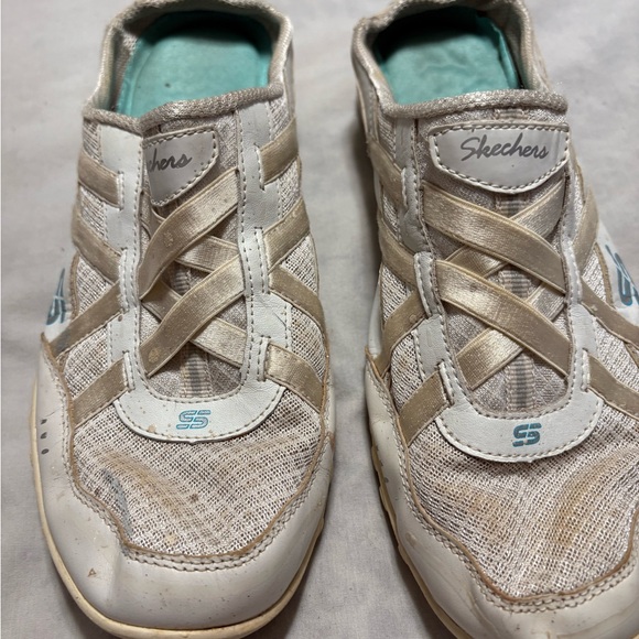 Skechers Shoes - Skechers Women's White and Cream Casual Shoes